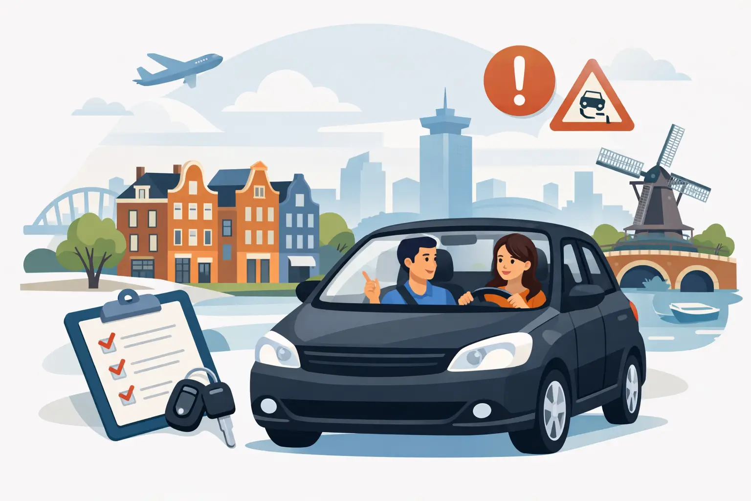 Proefles autorijles Amsterdam: slim starten