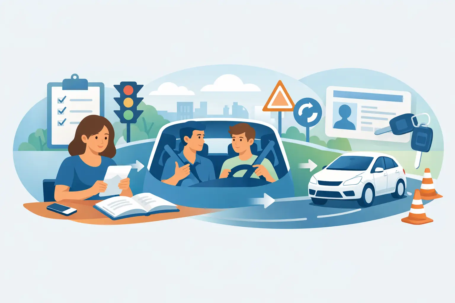 Autorijbewijs stappenplan voor beginners