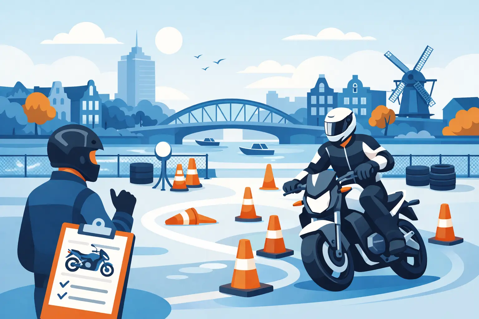 Motorrijles AVB Amsterdam: zo pak je het slim aan