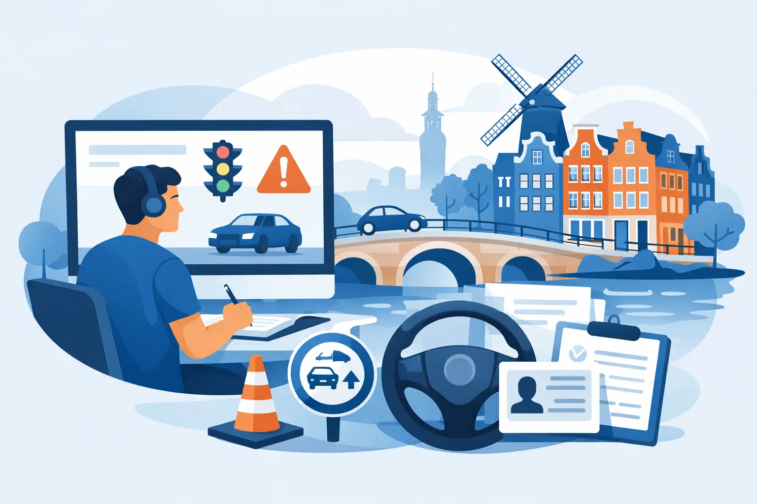 Theoriecursus rijbewijs Amsterdam kiezen